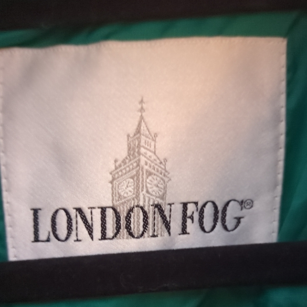 Vintage London Fog Emerald Trench Coat - Picture 2 of 11